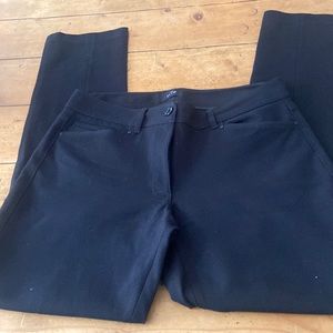 WHBM Black slim pants , size 8